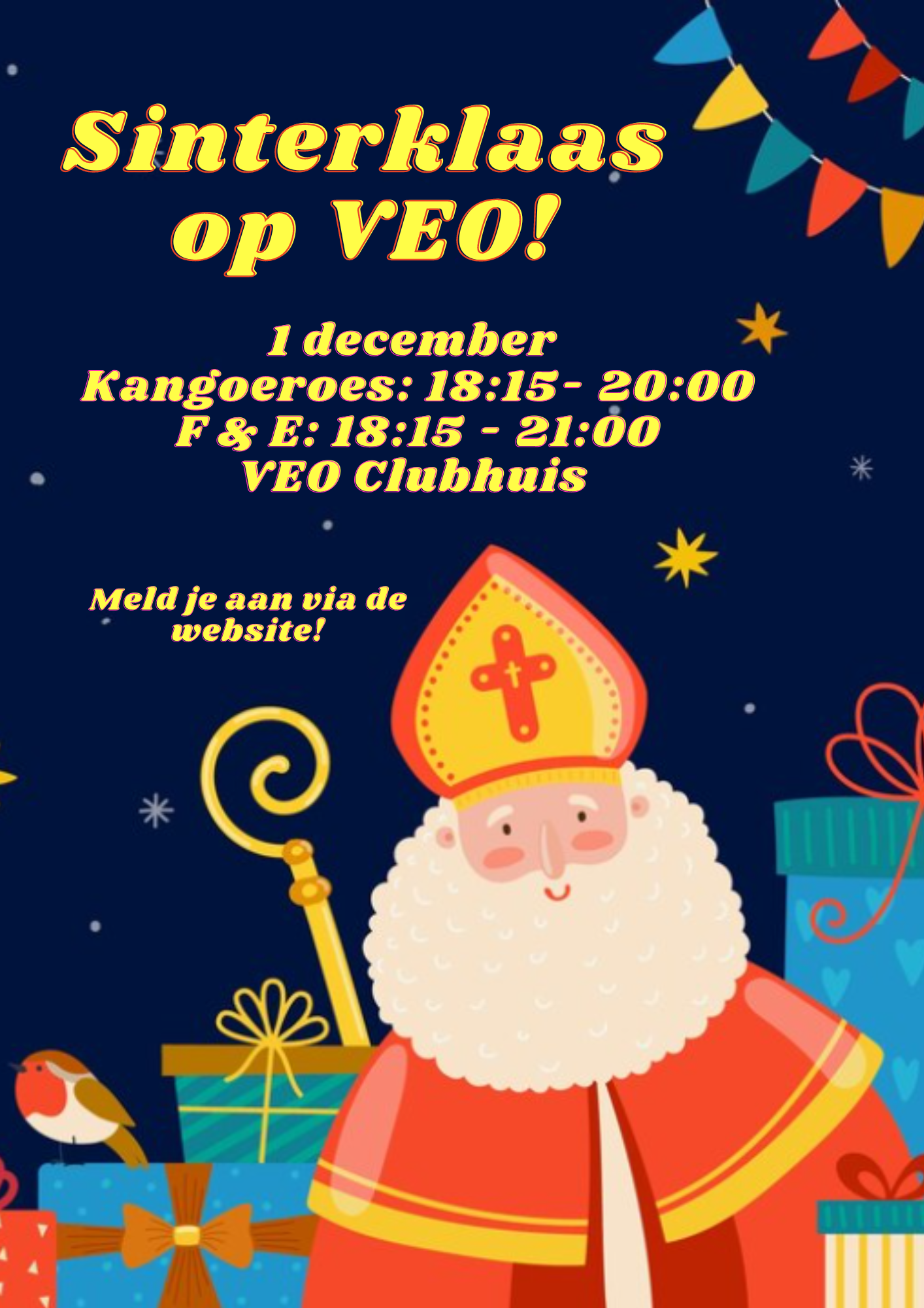Vier Sinterklaas op VEO!